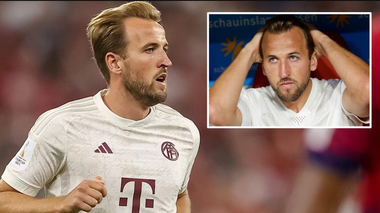 “Ai solli mallkimin te Bayerni” – tifozët reagojnë ndaj debutimit të Harry Kane ku humbën trofeun