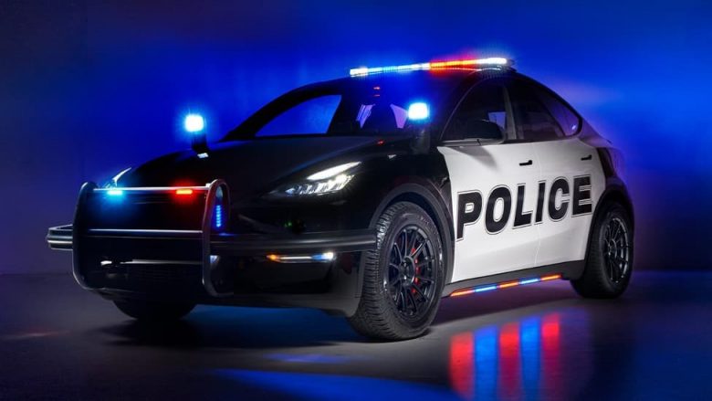 Kjo veturë policie Tesla Model Y së shpejti do të patrullojë “në heshtje” rrugët e Kalifornisë