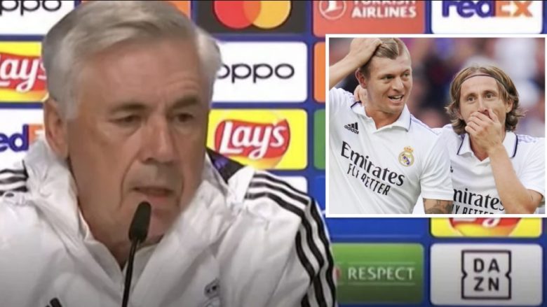 Ancelotti pati një ‘bisedë speciale’ me Kroos dhe Modric, u shpjegoi rolin e tyre të ri