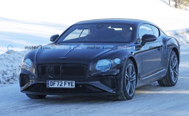 Bentley Continental GT shihet duke u testuar në pistën e famshme të Nurburgring