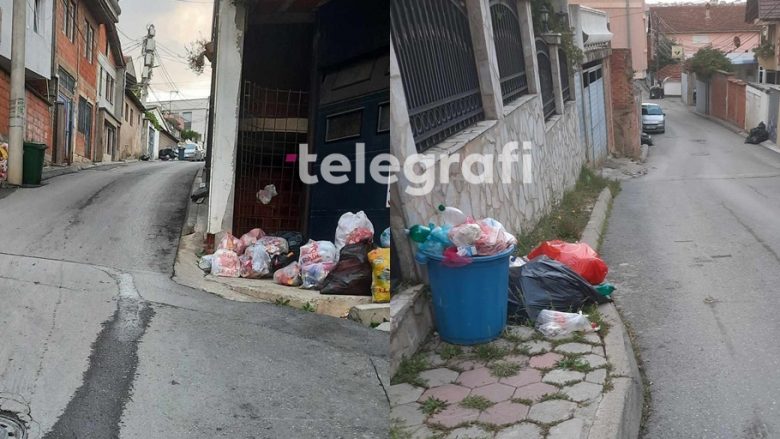 Mbeturinat ua zënë frymën banorëve të rrugës “Gjon Serreqi” në kryeqytet