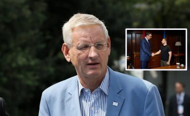 Takimi Zelensky-Vuçiq, Bildt: Presion i fortë pro dhe kundër njohjes së Kosovës