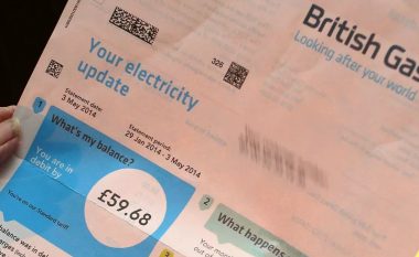 Britania e Madhe zbret çmimin e energjisë elektrike dhe gazit nga muaji tetor