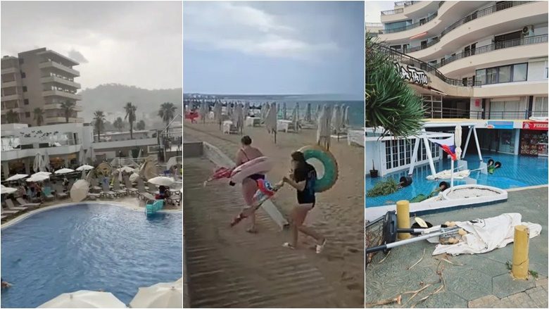Stuhia godet hotelet e Majorkës – përmbyten vendpushimet, turistët detyrohen të vrapojnë për të shpëtuar