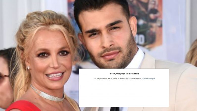 Britney Spears fshin Instagramin pas ndarjes nga Sam Asghari