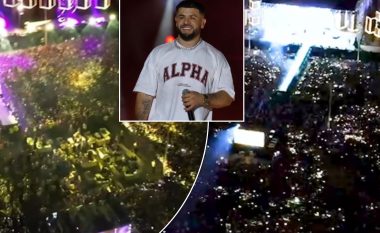 Pamje nga koncerti madhështor i Noizyt “Alpha Show 2” në Tiranë