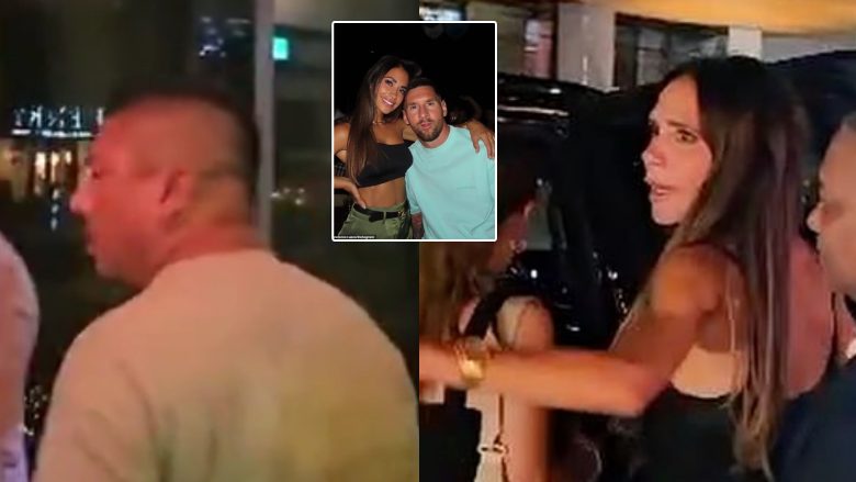 I gjakosur dhe mavijosje në fytyrë, sigurimi i një restoranti në Miami rrahu një person që menduan se po fotografonte Messin dhe gruan e tij