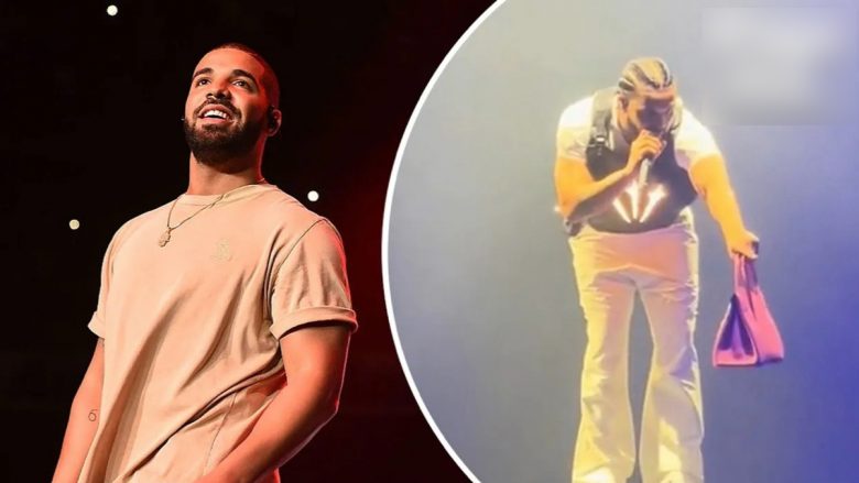 Në mes të koncertit, Drake i dhuron fanses çantën e mbi 30 mijë eurove si dhuratë