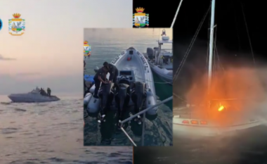 Shkëmbim droge në det të hapur, dalin pamjet e operacionit në Adriatik
