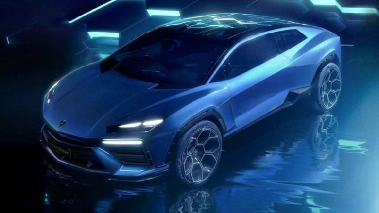 Rrjedhin imazhet e konceptit të veturës elektrike Lamborghini Lanzador