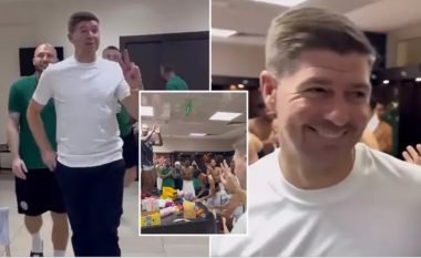Reagimi i pabesueshëm i Gerrard ndaj lojtarëve të tij të Al-Ettifaq që festojnë dy fitore radhazi