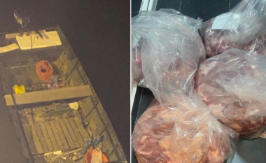Arrestohen tre persona për kontrabandim me mallra nga Serbia në Kosovë, konfiskohen katër qese me mish derri