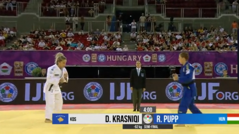 Distria Krasniqi i siguron Kosovës medalje në Mastersin e Budapestit