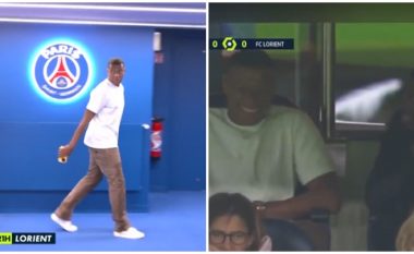 I përjashtuar nga skuadra: Mbappe viziton zhveshtoren e PSG-së, pastaj shihet në humor të mirë me Dembelen