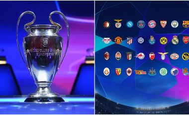 Konfirmohen 32 ekipet që do të luajnë në Ligën e Kampionëve për sezonin 2023/24