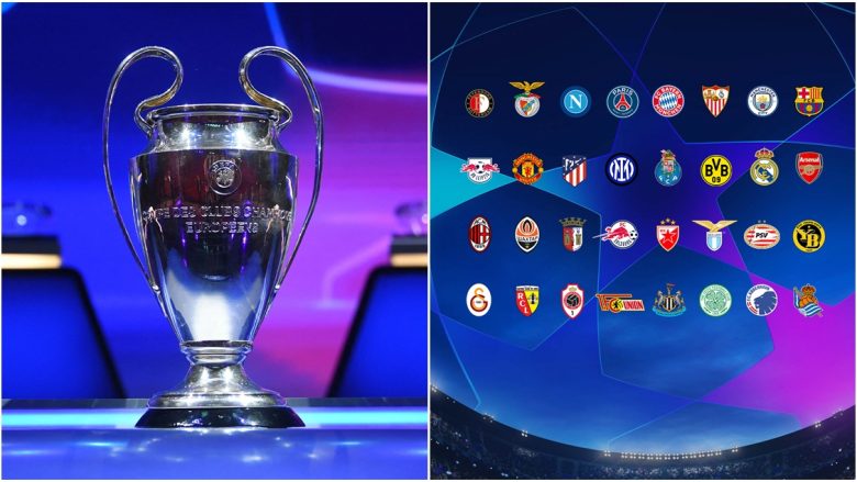 Konfirmohen 32 ekipet që do të luajnë në Ligën e Kampionëve për sezonin 2023/24