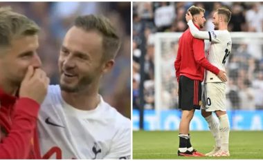 Tifozët e Man United ‘kryqëzojnë’ Mason Mountin për sjelljet e tij në humbjen nga Tottenhami