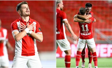 Arbnor Muja shënon super gol në fitoren e thellë të Antwerp