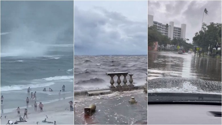 Uragani Idalia godet Floridën – raportohet për dy viktima dhe miliona njerëz të evakuuar – shkakton erëra shkatërruese dhe shira të rrëmbyeshëm