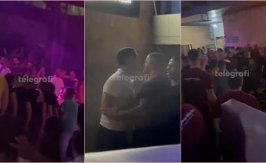 Pamje të siguruara nga Telegrafi të incidentit në një diskotekë në Budva – ku u tha se ishte sulmuar Dritan Abazoviq