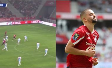 Edon Zhegrova realizon gol fantastik për Lillen në Ligën e Konferencës