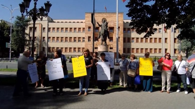 Shkup, pensionistët sot në protestë