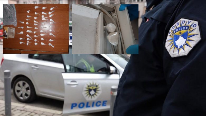 Antidroga sekuestron kokainë në vlerë 7 mijë euro në Prizren, ndalohen dy persona