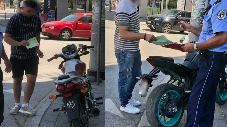 Plani operativ “Skuteri”, Policia në Ferizaj shqipton 21 gjoba ndaj motoçiklistëve