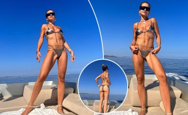 Rita Ora duket në top formë, ndërsa ekspozon linjat e trupit gjatë pushimeve në Ibiza