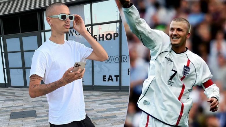 Reagimi i Beckham pasi djali Romeo kopjon modelin e flokëve të rruara nga vitet e tij të rinisë