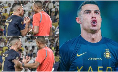 Ronaldo u zemërua me gjyqtarin pas golit të anuluar, e shau spanjisht dhe anglisht