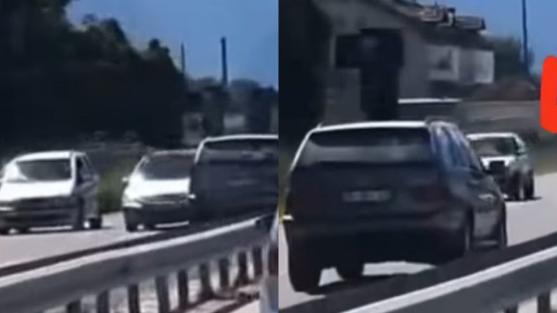 Drejtonte automjetin në anën e kundërt të lëvizjes, Policia e gjobit me 150 euro shoferin