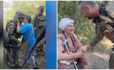 Ushtarët ukrainas çlirojnë Robotyne, banorët i presin me përqafime e lot gëzimi