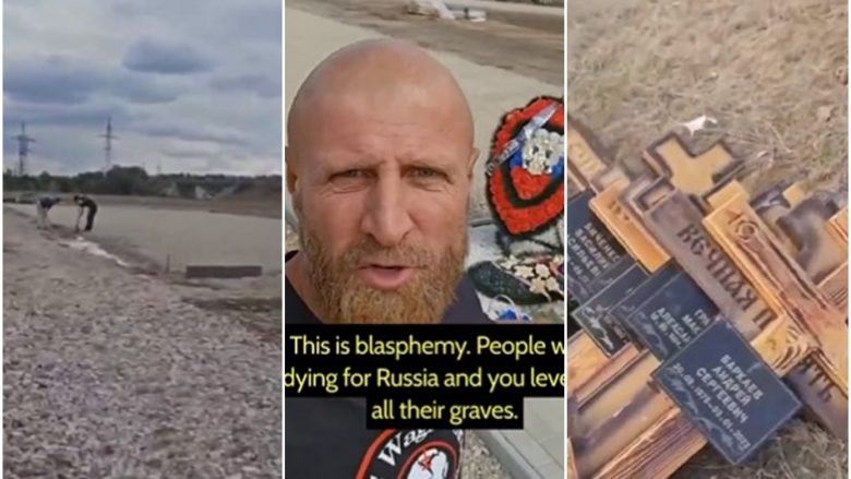 Rusia bën ‘rrafsh me tokën’ varrezat e mercenarëve të Wagnerit