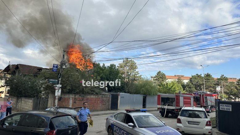 Zjarr në një objekt në lagjen e Spitalit