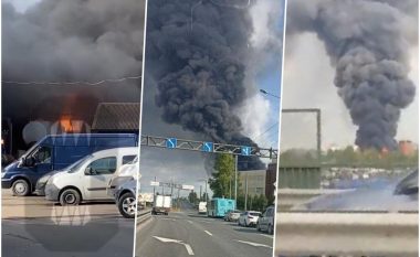 Një tjetër zjarr i madh shpërthen në Shën Petersburg, digjet një depo e madhe