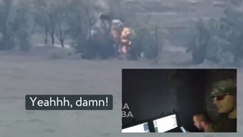 Ukrainasit publikojnë videon: Droni ynë që kushton 500 dollarë shkatërron tankun rus që vlen 4.5 milionë