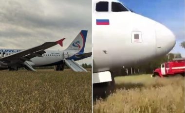 Piloti i aeroplanit rus detyrohet të bëjë ulje emergjente, e zbret fluturaken në fushën e misrit