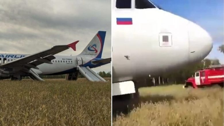 Piloti i aeroplanit rus detyrohet të bëjë ulje emergjente, e zbret fluturaken në fushën e misrit