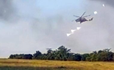 Ukrainasit publikojnë pamjet, helikopterët luftarakë sulmojnë pozicionet mbrojtëse të rusëve