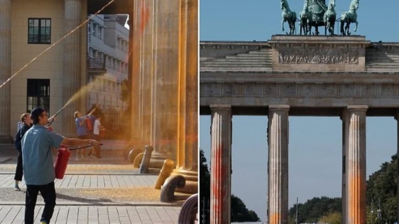 Aktivistët e klimës vandalizuan portën e Brandenburgut, por ata do të duhet të paguajnë për gjithçka