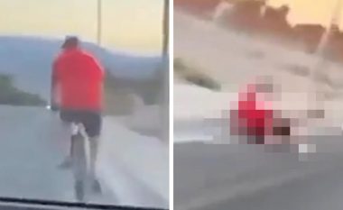 Adoleshentët në Las Vegas filmojnë momentin kur me veturë e godasin qëllimshëm për vdekje çiklistin