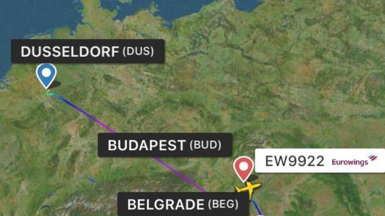 Nga stuhia e fortë nuk arritën të zbresin në Beograd, piloti urdhërohet të niset për në Prishtinë – pasagjerët serbë nuk e lejuan
