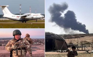 Momenti kur aeroplani i Wagner-it rus përplaset dhe shpërthen në Mali