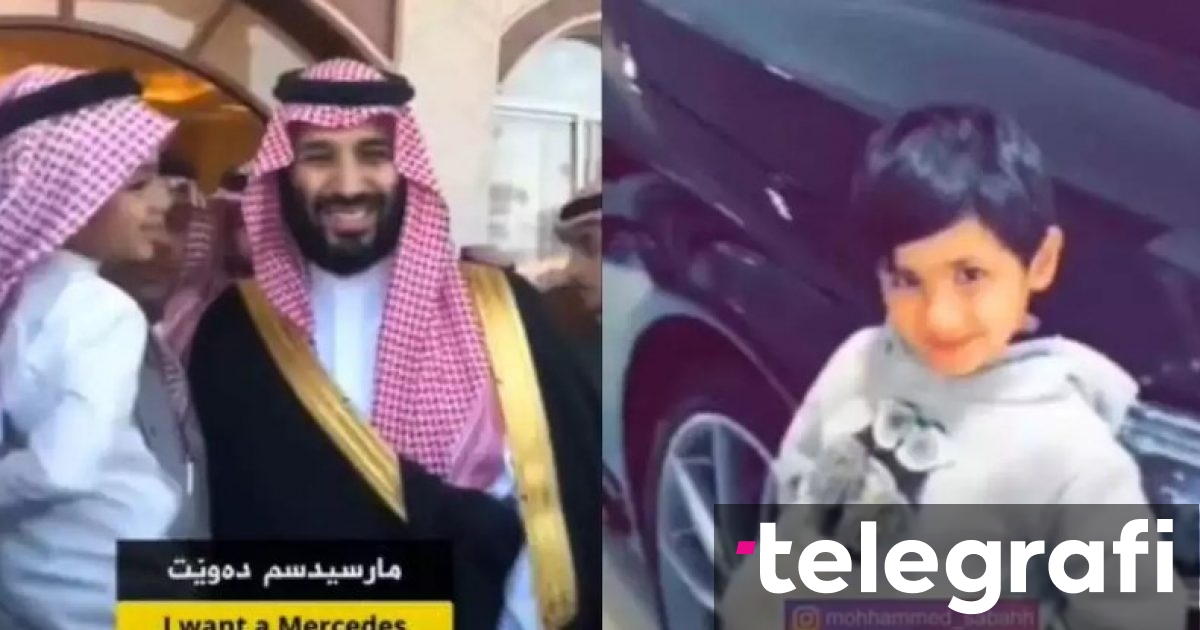 Djaloshi i vogël i kërkoi princit të kurorës një Mercedes, Mohammed bin Salman ia plotëson dëshirën