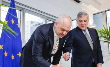 Tajani dhe Rama kryesojnë Komitetin e Përbashkët Ekonomik Itali-Shqipëri