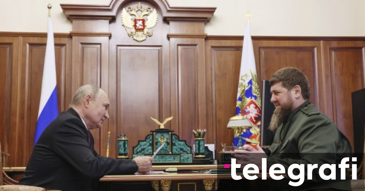 Pamjet e takimit të Putinit me Kadyrov ngjall spekulime