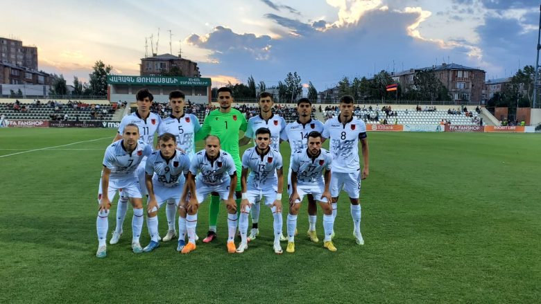 Shqipëria U21 i nis mbarë kualifikimet, fiton si mysafir i Armenisë