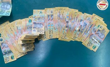 I sekuestrohen 15 mijë dollarë australianë një shtetasi të RMV-së në vendkalimin kufitar “Qafë Thanë”