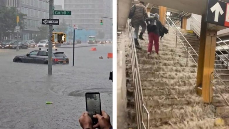 Gjendje e jashtëzakonshme në New York – stuhia shkaktoi përmbytje, pamje dramatike nga qyteti amerikan